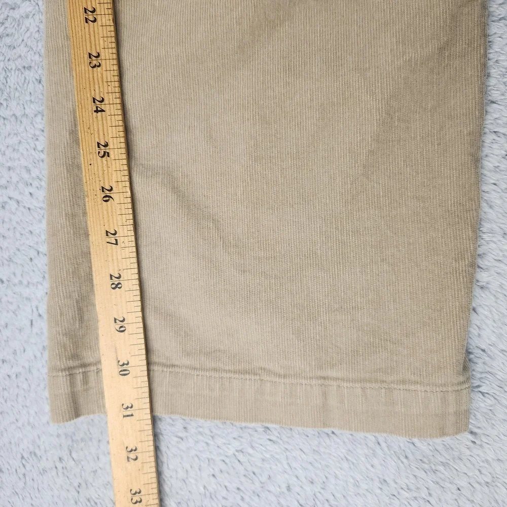The North Face Pants Mens XL Khaki Beige Corduroy Stretch Casual Outdoor Cotton